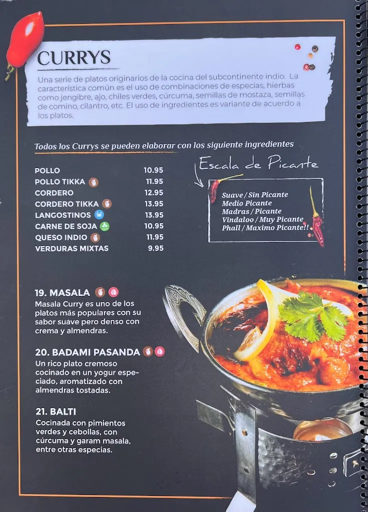 Menu_Delhi Darbar_San Cristóbal de La Laguna_image_4