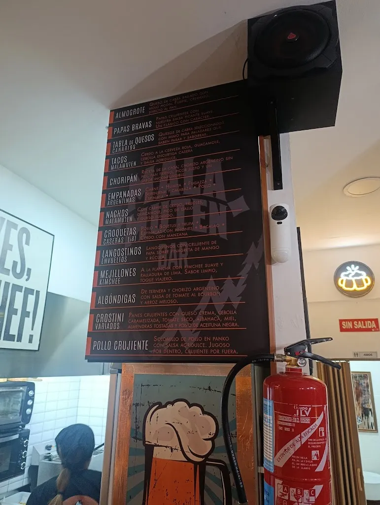 Menu_Malamuten Bar_San Cristóbal de La Laguna_immagine_2