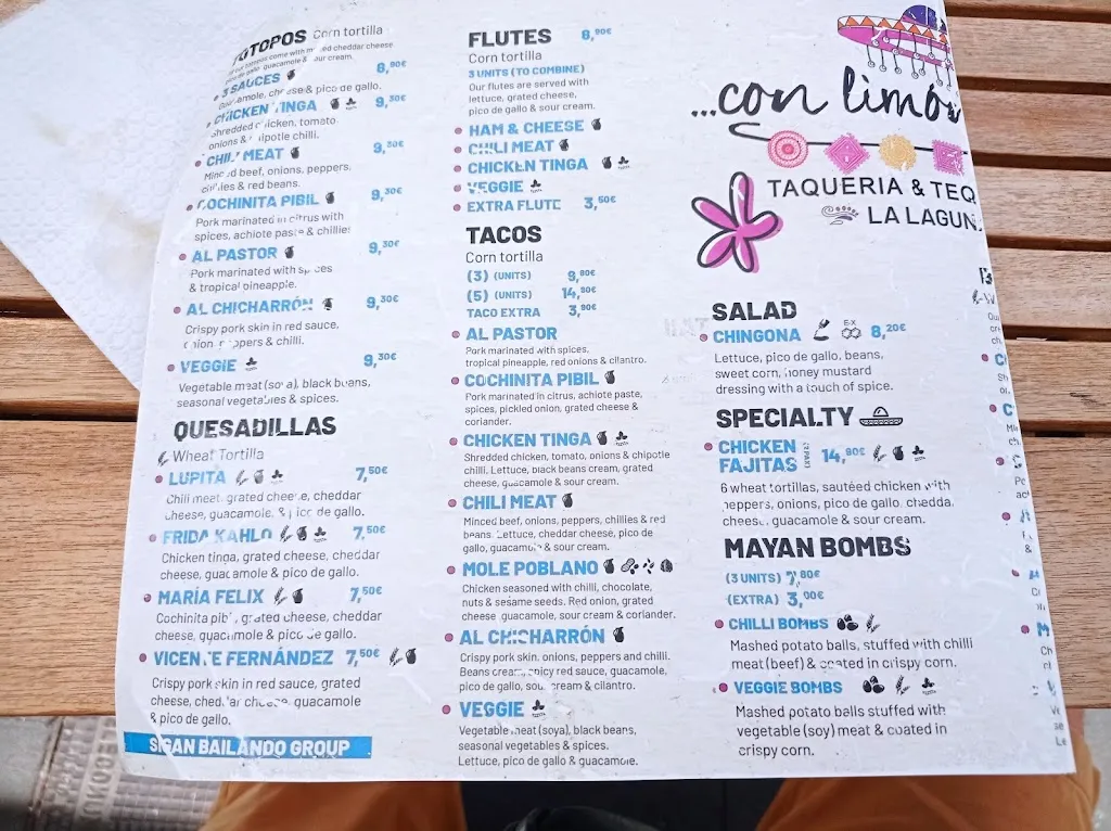Menu_Limón y Sal Mexicano La Laguna_San Cristóbal de La Laguna_image_1