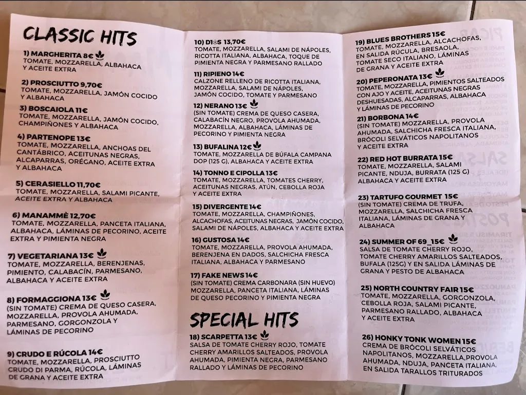 Menu_Pizzería Manammè La Laguna_San Cristóbal de La Laguna_image_2