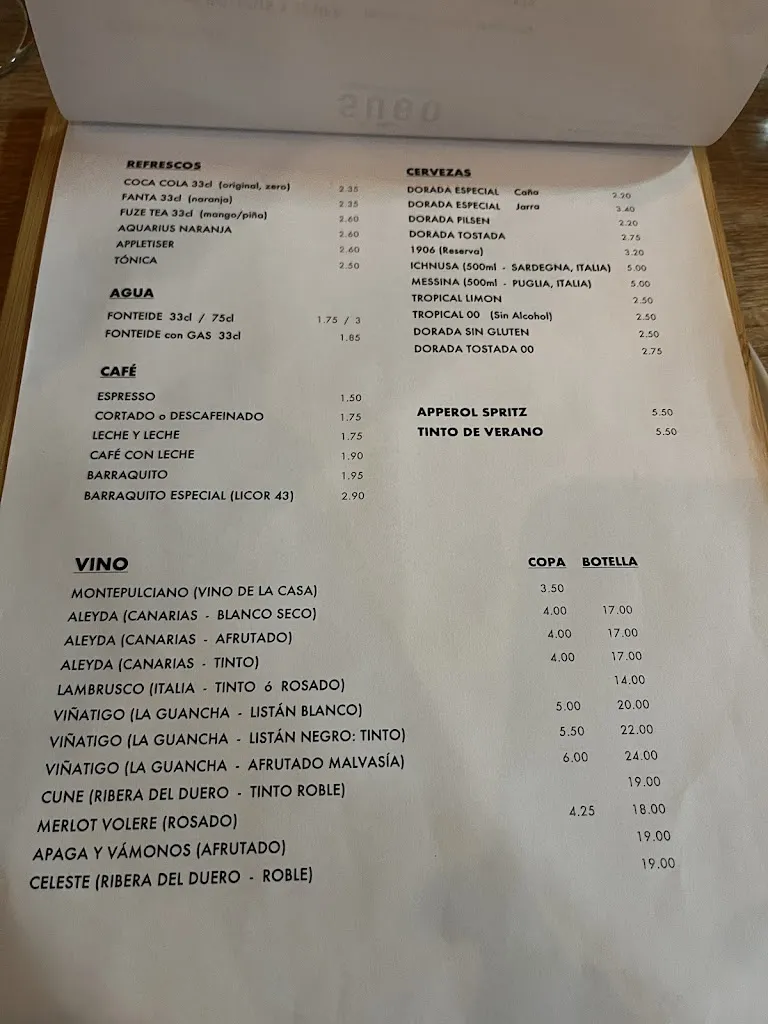Menu_SUGO - Trattoria Moderna_San Cristóbal de La Laguna_image_2