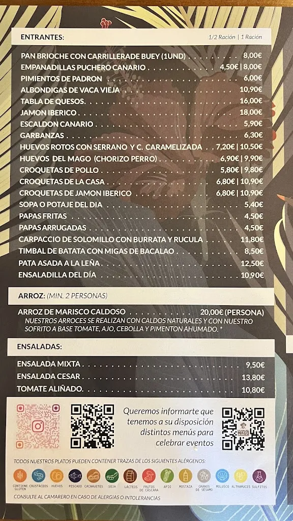 Menu_La Casa del Mago Guachinche Moderno_San Cristóbal de La Laguna_image_1