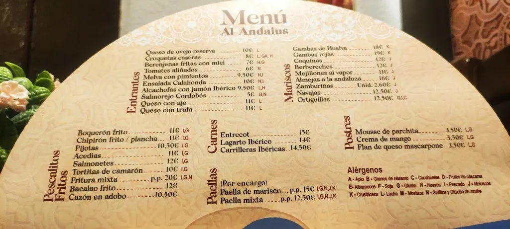 Menu_Al Andalus Tasca_San Cristóbal de La Laguna_image_1