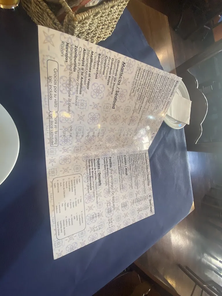 Menu_Al Andalus Tasca_San Cristóbal de La Laguna_image_4