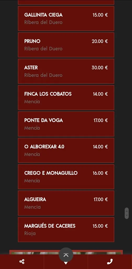 Menu_Bar O Cuberto_Carnota_image_1