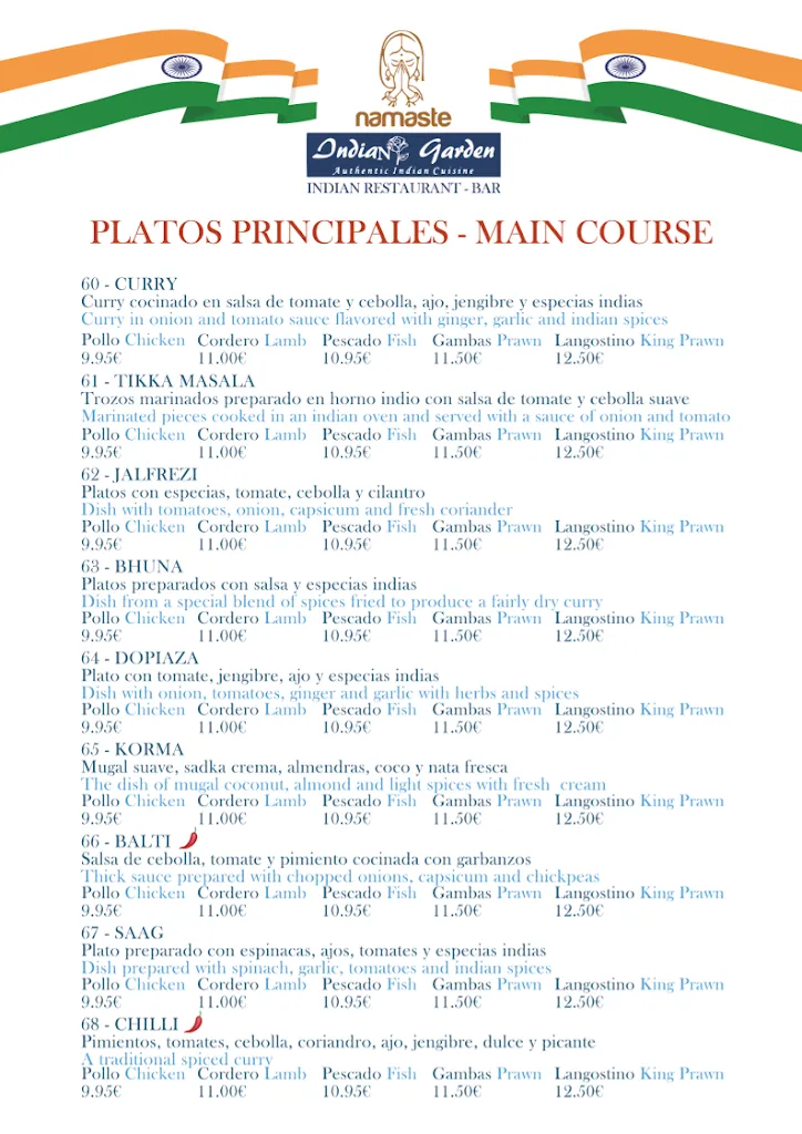 Menu_Indian Garden_Arboleas_image_4