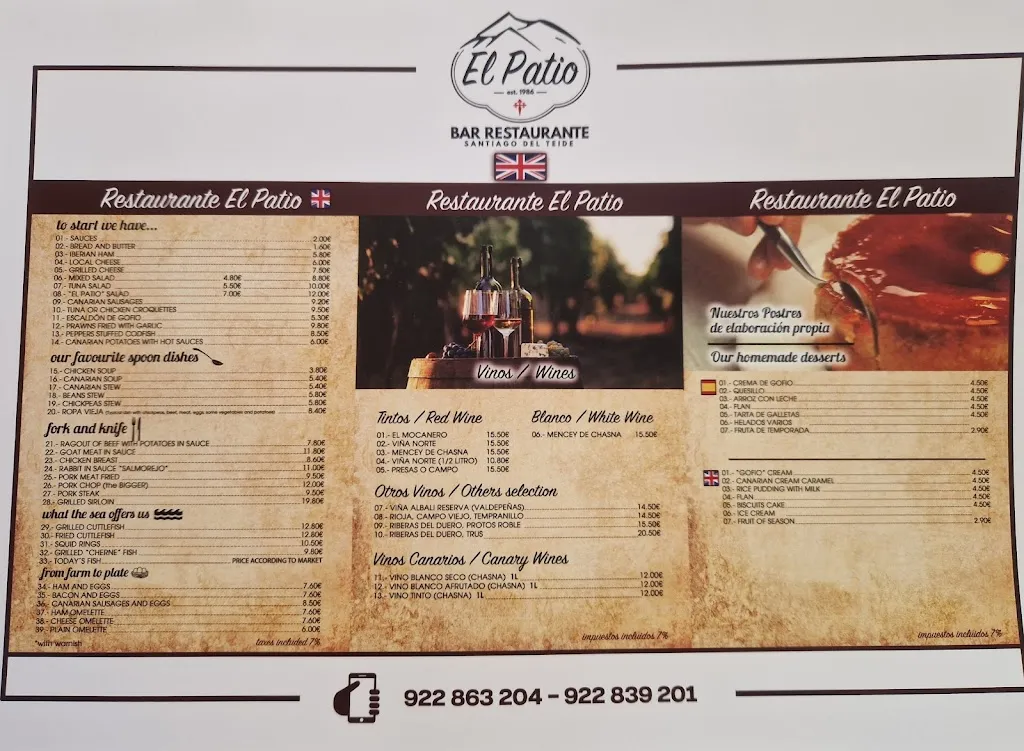 Menu_Restaurante El Patio_Santiago del Teide_image_4