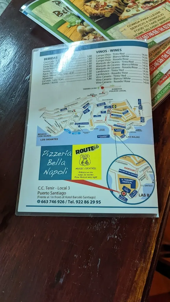 Menu_Pizzería Bella Napoli_Santiago del Teide_image_4