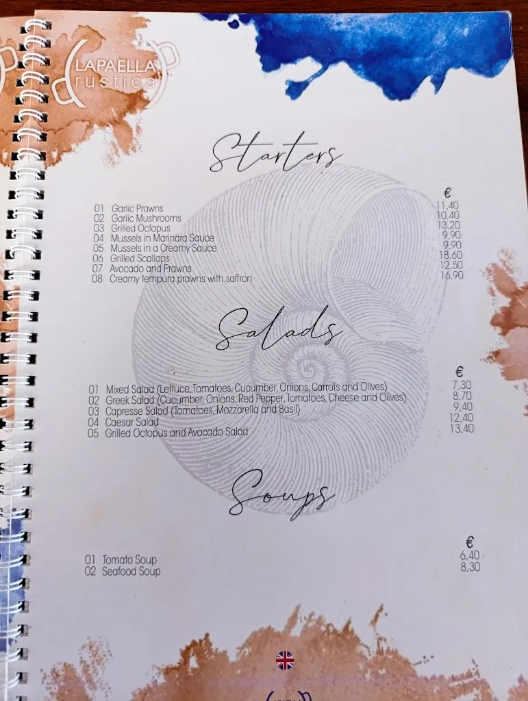 Menu_La Paella Rústica_Santiago del Teide_immagine_2