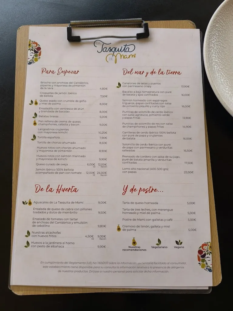 Menu_La Tasquita De Mami_Sauzal El_image_2