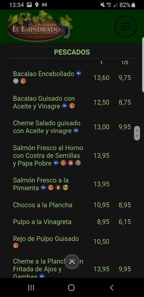 Menu_Restaurante El Empedrado_Sauzal El_image_2