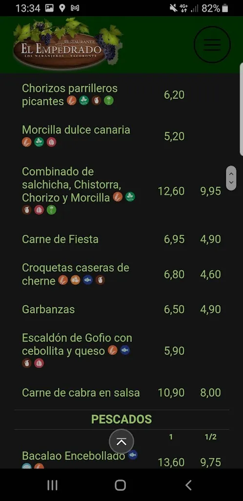 Menu_Restaurante El Empedrado_Sauzal El_image_3