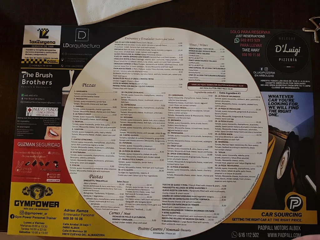 Menu_D'Luigis Pizzeria_Arboleas_image_2