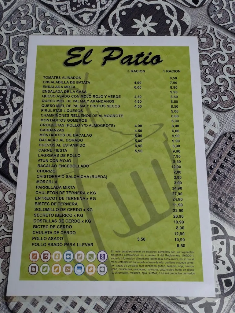 Menu_Guachinche El Patio_Tacoronte_image_3