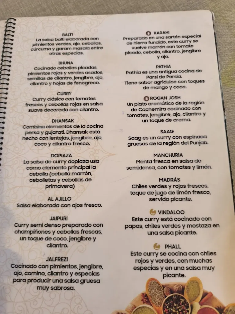 Menu_Sabor de la India_Tacoronte_image_2