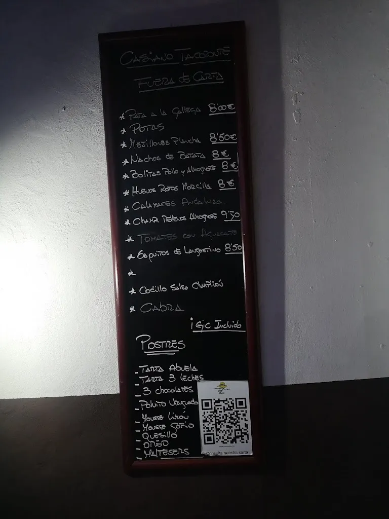 Menu_Guachinche La Cueva de Casiano Tacoronte_Tacoronte_immagine_4