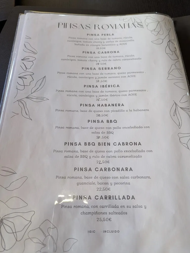 Menu_Tasca Rincón del Cobre_Tacoronte_image_1