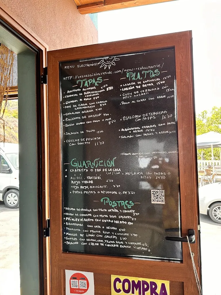 Menu_Cervecería Isla Verde_Tijarafe_immagine_2
