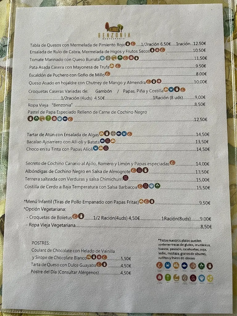 Menu_Benzonia_Tegueste_immagine_1