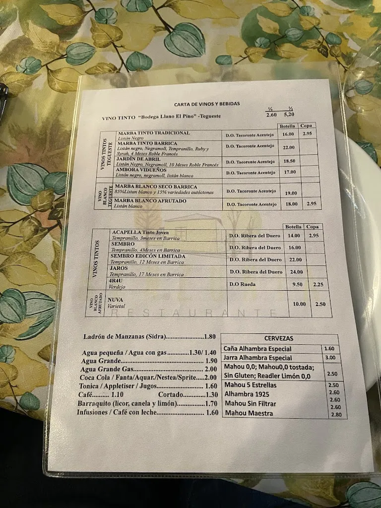 Menu_Benzonia_Tegueste_immagine_4