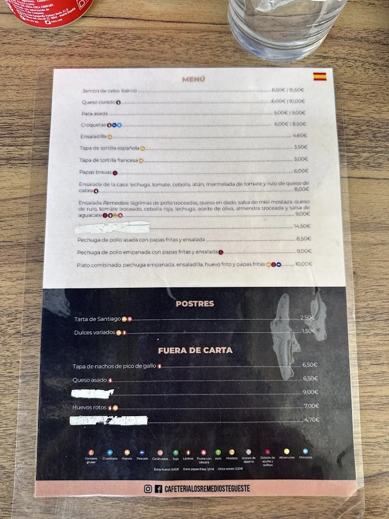 Menu_Cafeteria Los Remedios_Tegueste_image_3