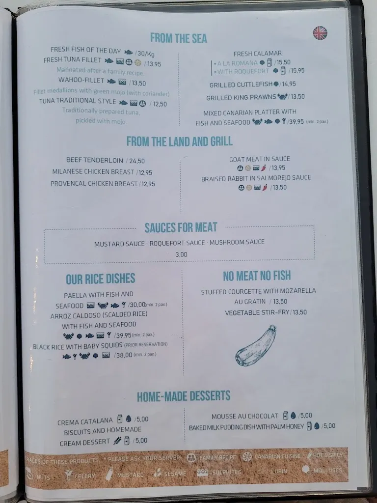 Menu_Restaurante Paraíso del Mar_Valle Gran Rey_image_1