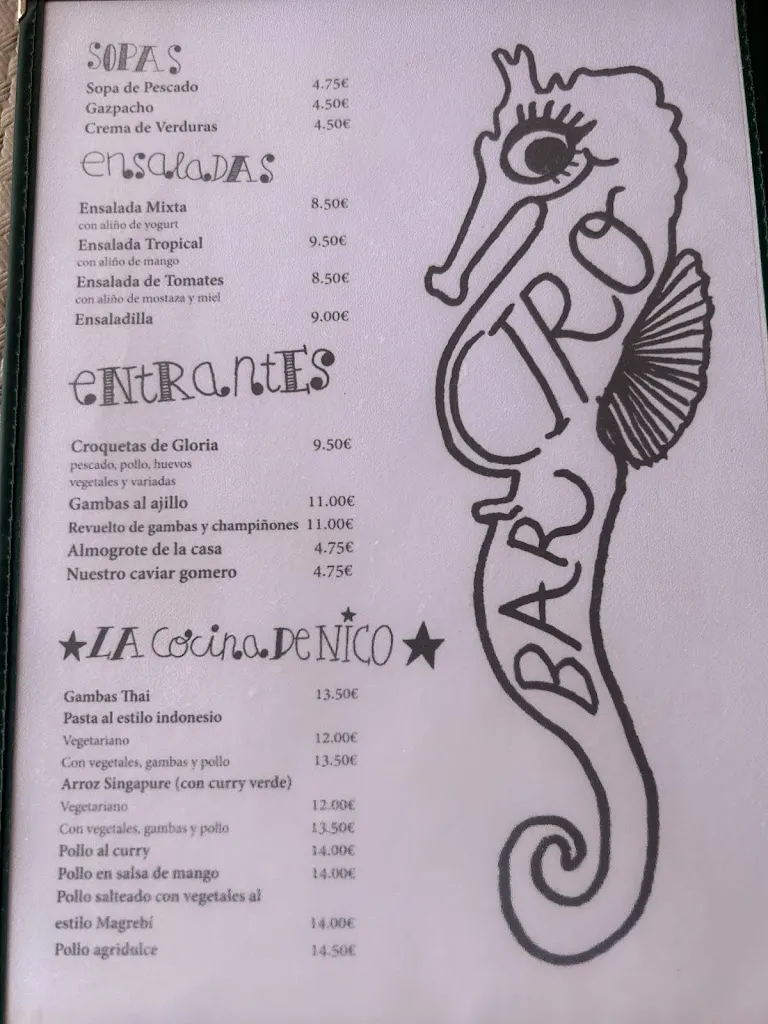 Menu_Restaurante Charco Del Conde (Casa Ciro)_Valle Gran Rey_image_4