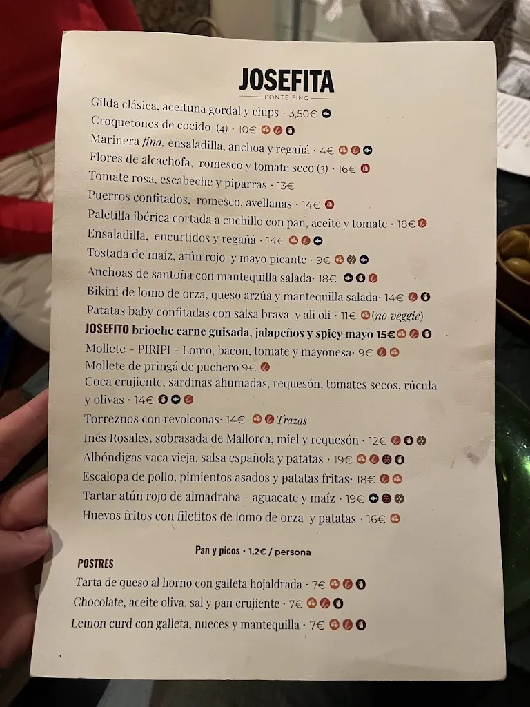 Menu_Josefita Bar_Valverde_image_1
