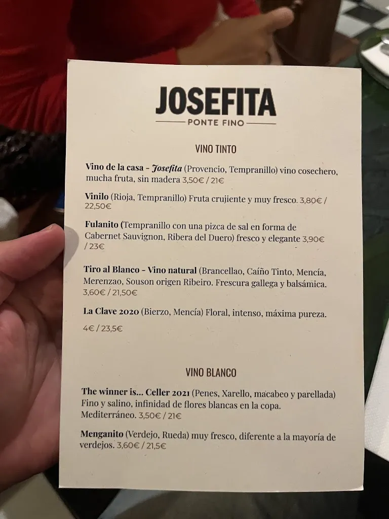 Menu_Josefita Bar_Valverde_image_3