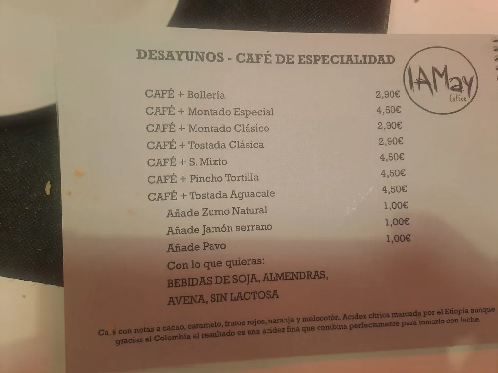 Menu_Cervecería Cafetería Valverde_Valverde_image_4