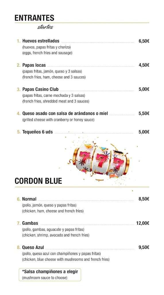 Menu_Casino Club Vilaflor_Vilaflor_image_1