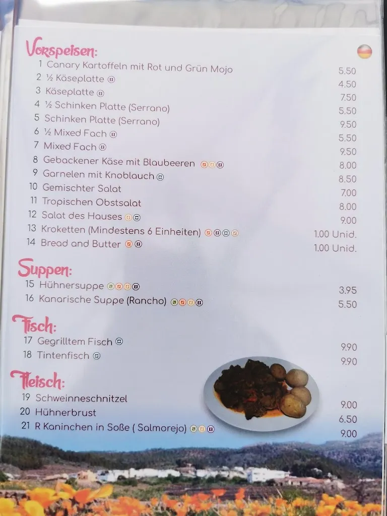 Menu_Restaurante - Cafetería 