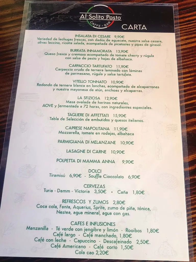 Menu_Restaurante Al solito posto Madrid_Vallehermoso_image_3