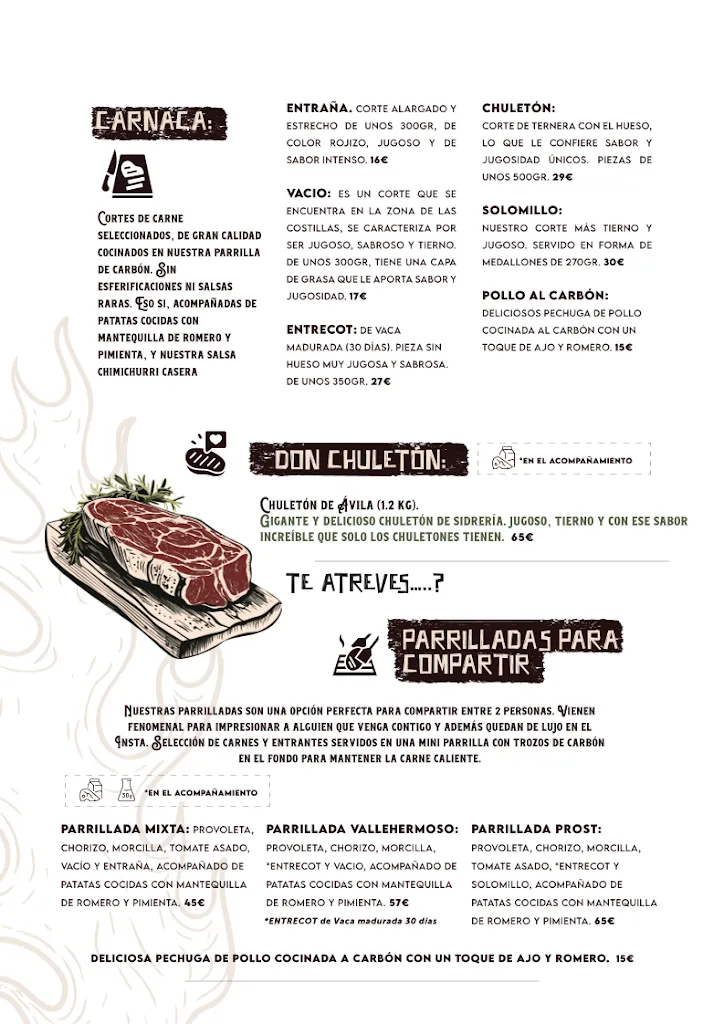 Menu_Prost Fuego&Carbón_Vallehermoso_immagine_1