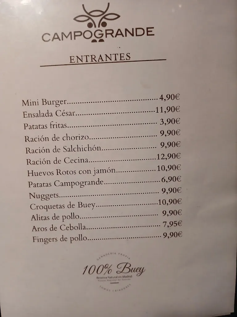 Menu_Campogrande La Cuna Del Buey_Vallehermoso_immagine_4
