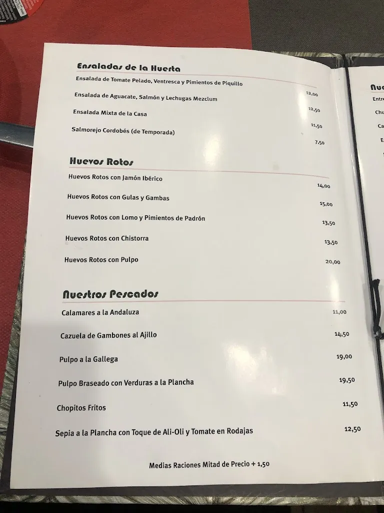 Menu_Chorneys Bar & Restaurante_Vallehermoso_image_3