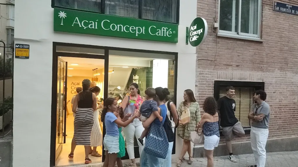 Açaí Concept Caffé Madrid restaurant in Vallehermoso