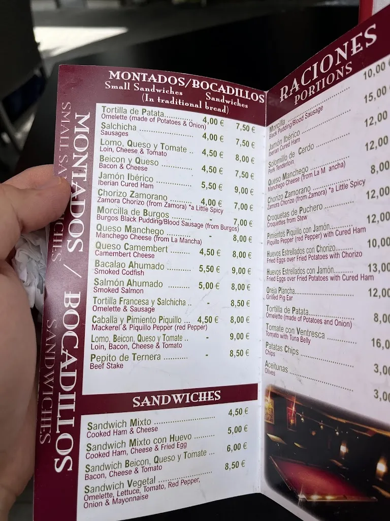 Menu_Cafe Pub GARDEN_Vallehermoso_image_2