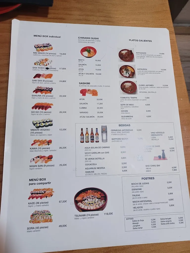 Menu_Restaurante Washoku_Vallehermoso_image_2