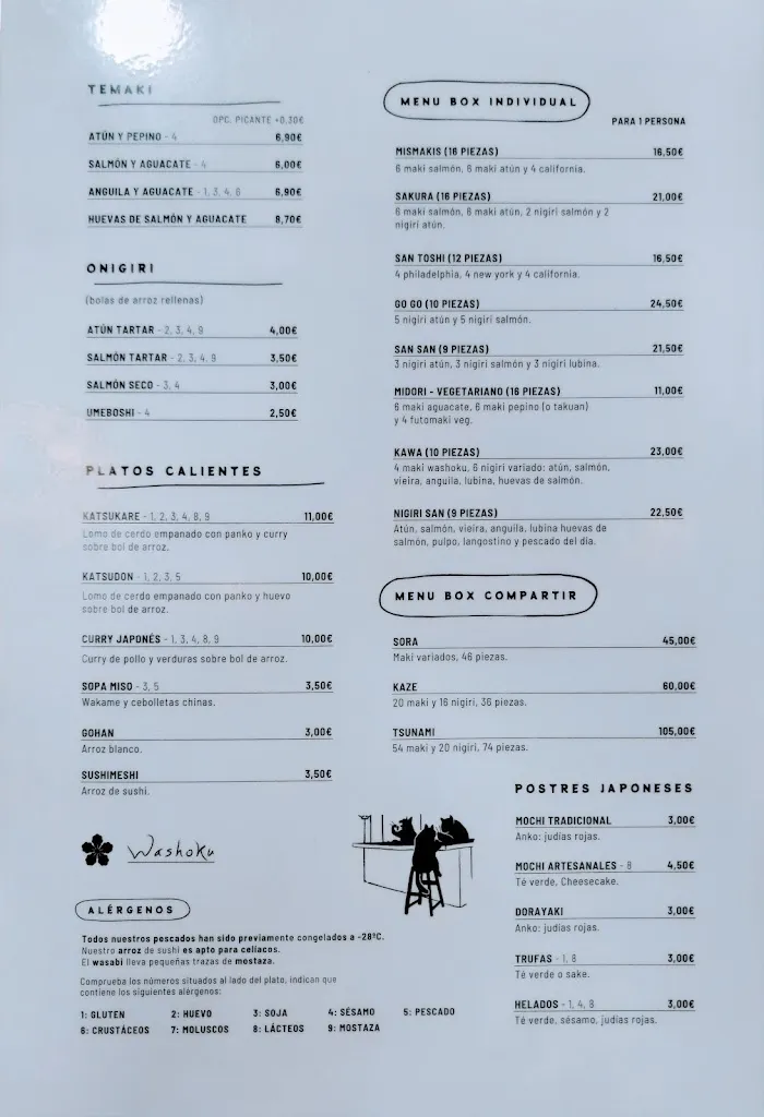 Menu_Restaurante Washoku_Vallehermoso_image_3