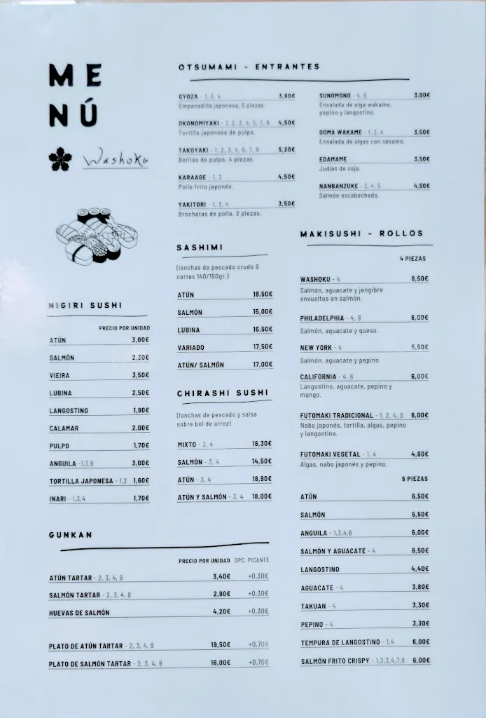 Menu_Restaurante Washoku_Vallehermoso_image_4