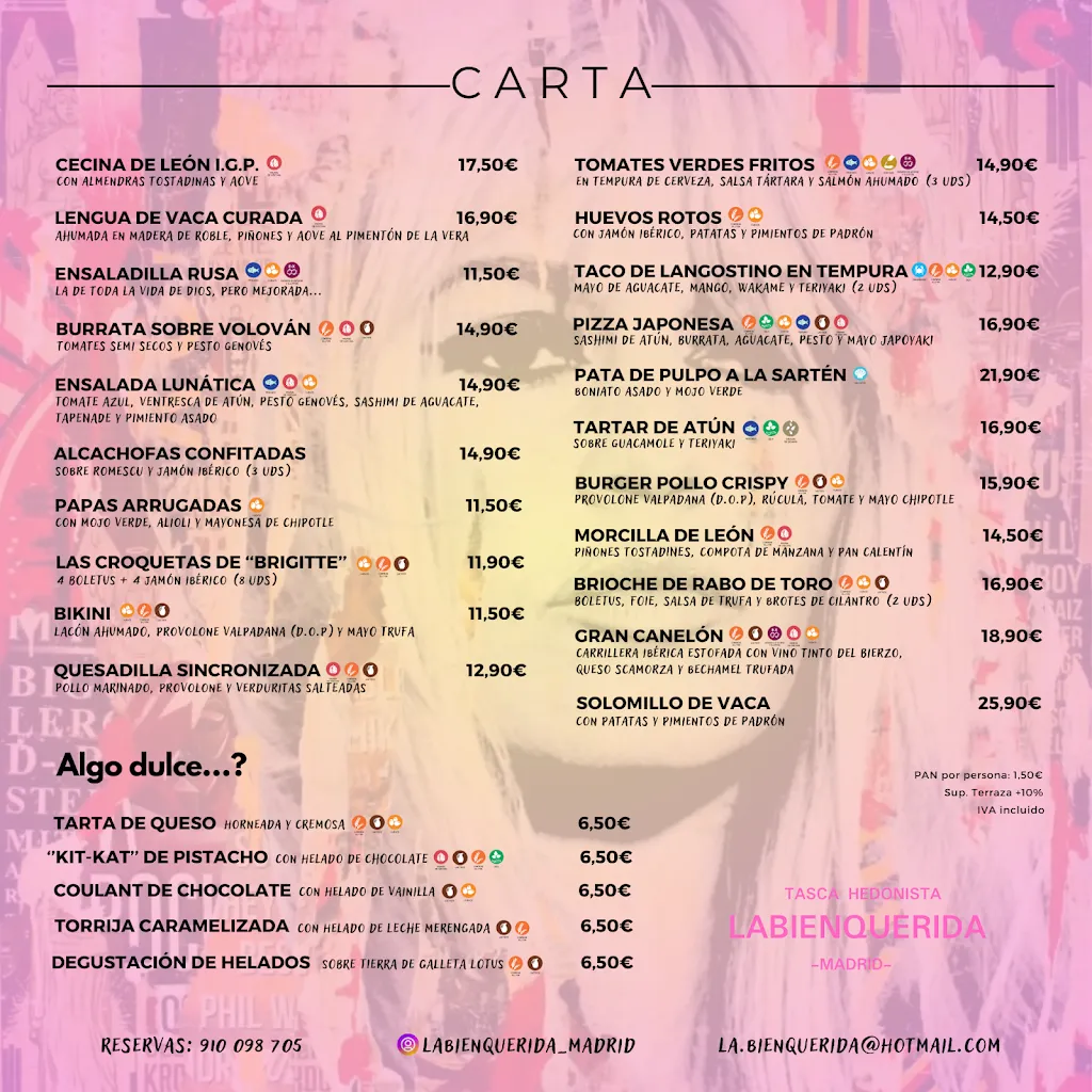 Menü_La Bienquerida_Vallehermoso_Bild_1
