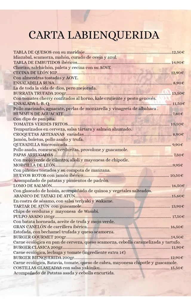 Menü_La Bienquerida_Vallehermoso_Bild_3