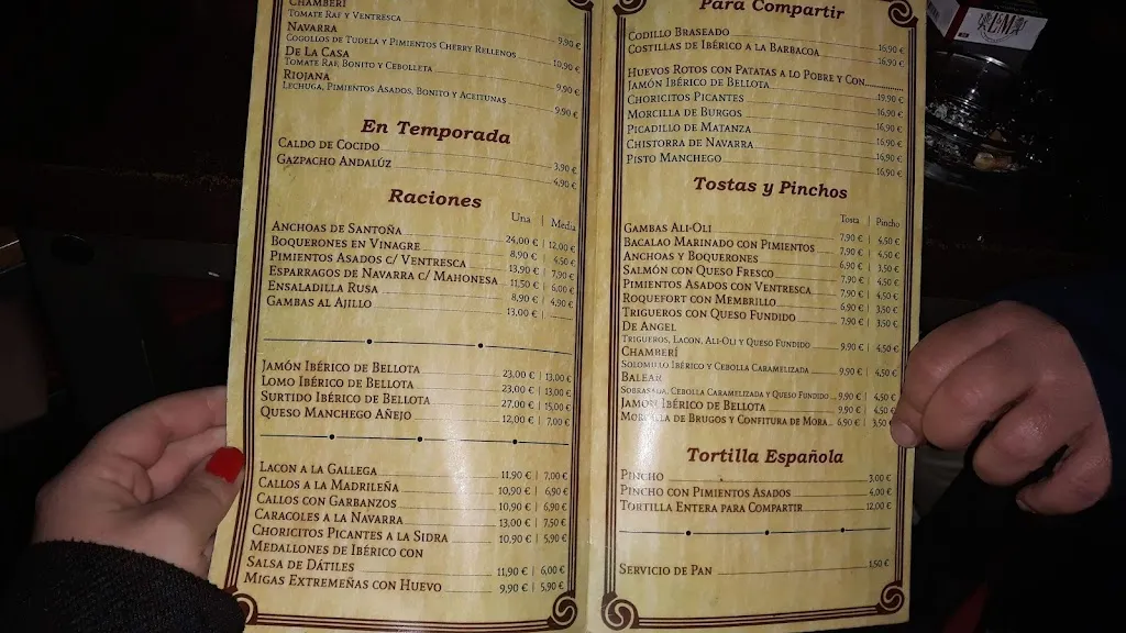 Menu_Chamberí Taberna_Vallehermoso_image_2