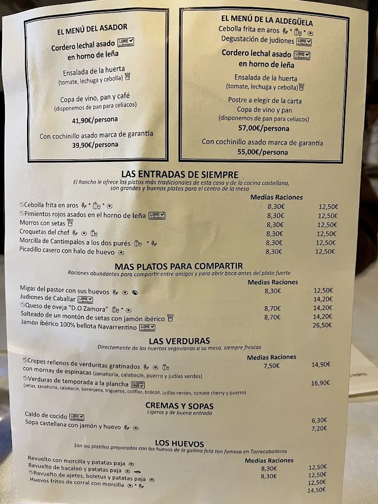 Menu_Restaurante El Rancho de la Aldegüela_Aldea Real_image_2