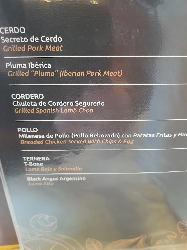 Menu_Mirador Restobar - Cocina Analía_Albox_immagine_3