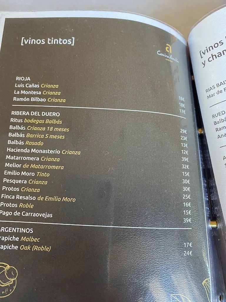 Menu_Mirador Restobar - Cocina Analía_Albox_immagine_4