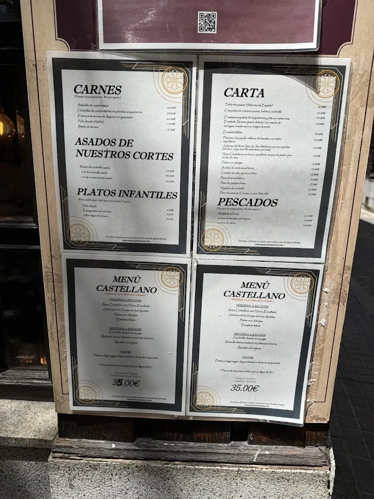 Menu_Restaurante Muñoz_Aldealengua de Santa María_image_1