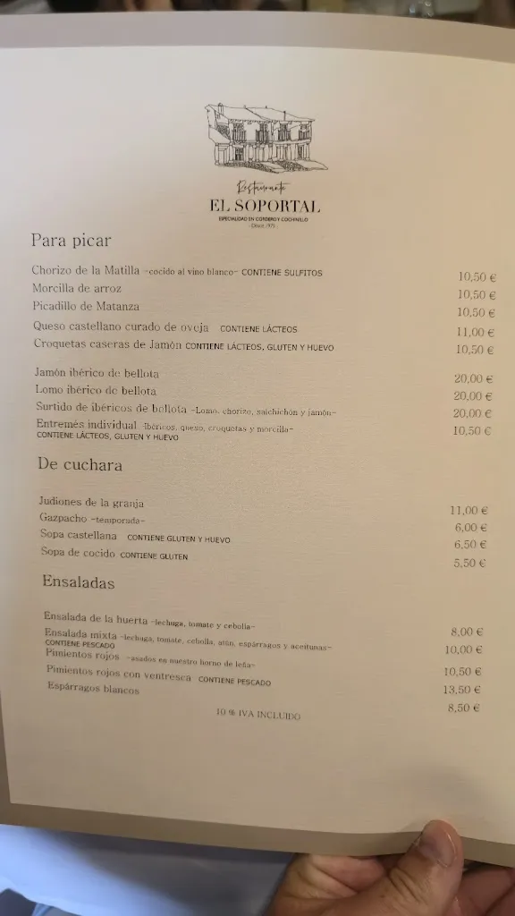 Menu_Restaurante El Soportal Pedraza_Aldealengua de Pedraza_image_2