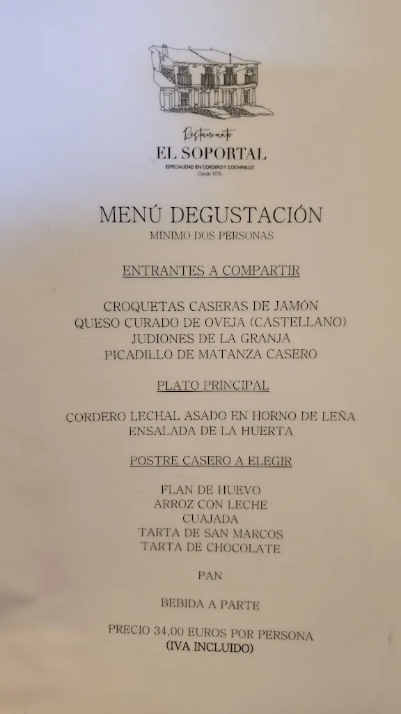 Menu_Restaurante El Soportal Pedraza_Aldealengua de Pedraza_image_4